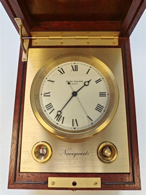 patek philippe - naviquartz mark iii clock 1215 hf